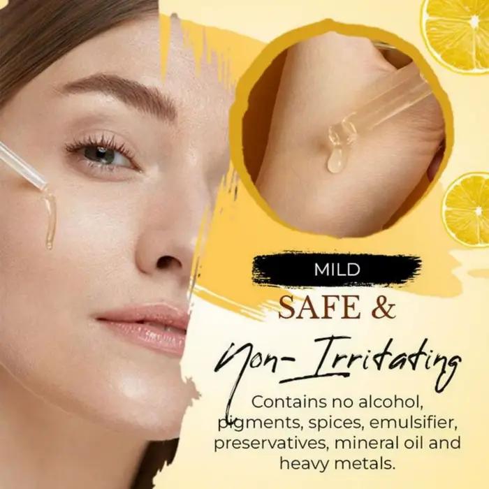 Sérum correcteur blanchissant au Melasma au curcuma