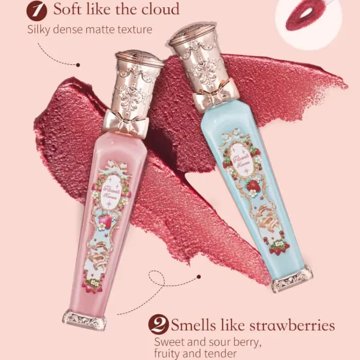 Flower Knows Rouge à Lèvres Fraise Collection Rococo Little Angel Crème