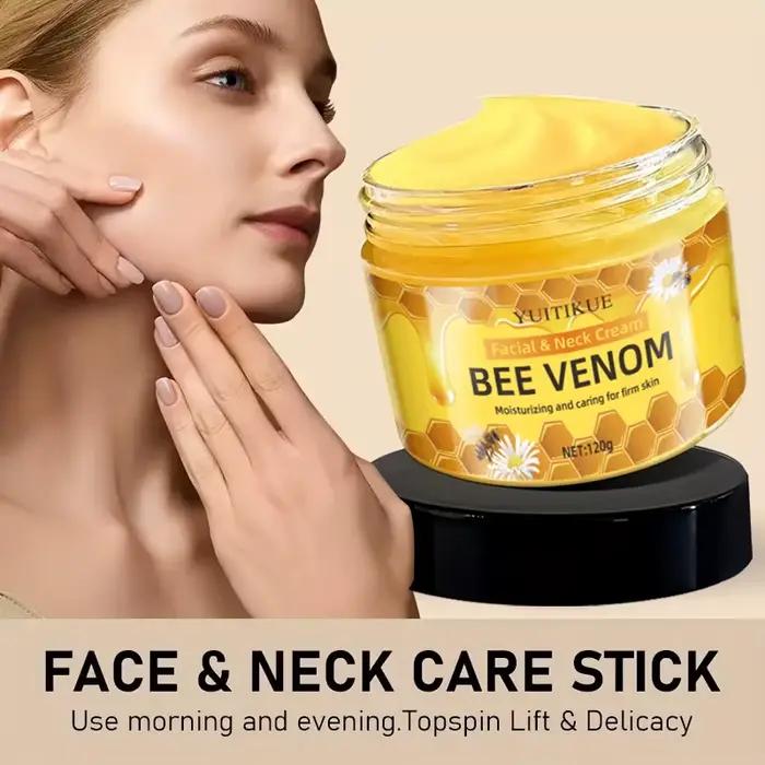 Crème visage et cou au venin d'abeille YUITIKUE 120g