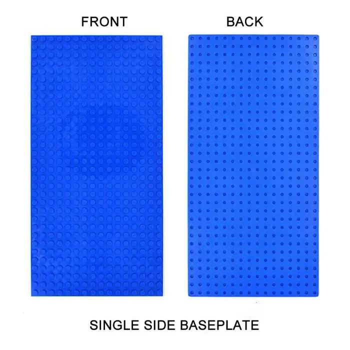Plaques de base classiques 32x32 16x32 16x16 points, blocs de construction, briques, plaques de base DIY, planches en plastique, jouets de construction