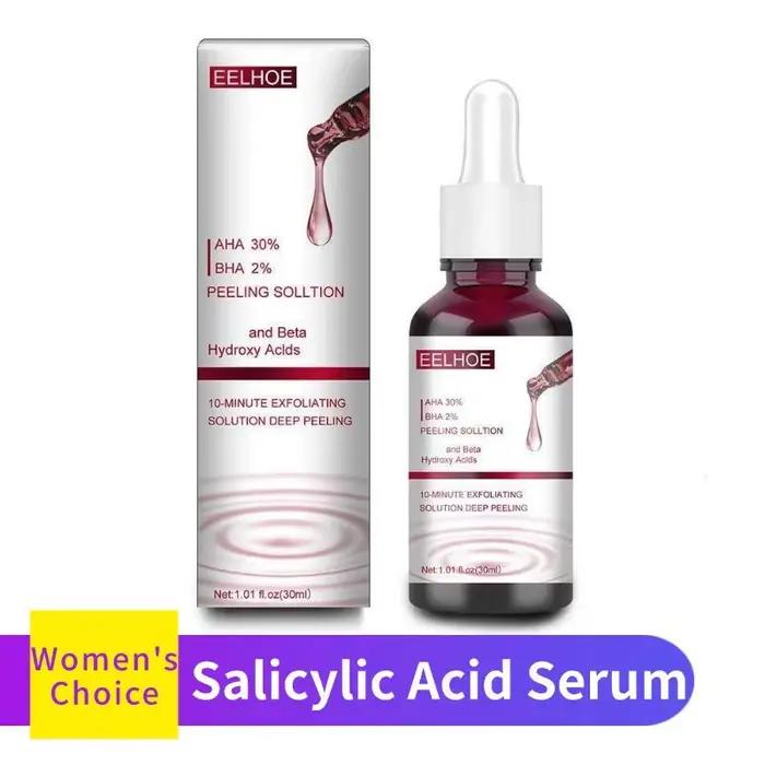 Sérum à l'acide salicylique traitement de l'acné pores lisses blanchissant pour peau grasse produit de soin hydratant face care jaysuing