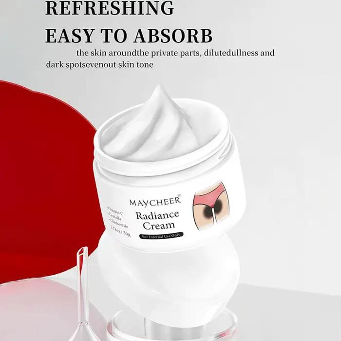 Crème blanchissante BIOAOUA pour peau fine et hydratée corps aisselles fesses genoux éclaircissement zones intimesUsageIdées Occasions Spéciales