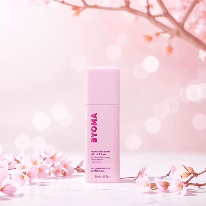 BYOMA Crème Gel Triple Réparation à la Nicotinamide – Améliore le Teint Terne et Illumine le Visage – Essence Naturelle Hydratante pour le Soin de la Peau