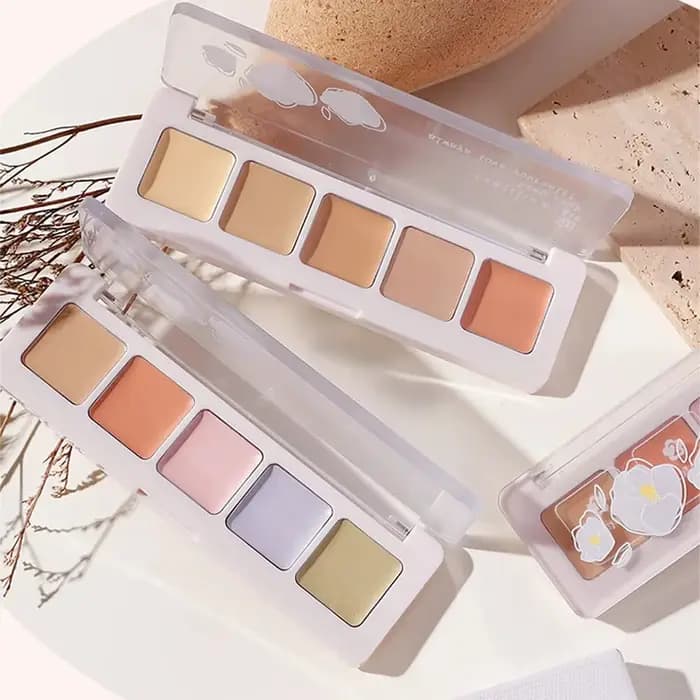 Palette de 5 couleurs, correcteur