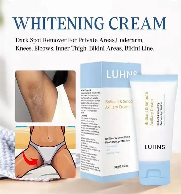 Crème blanchissante pour peaux foncées