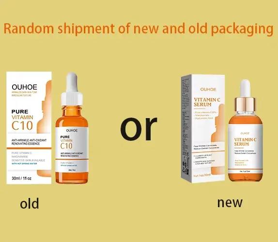Sérum dissolvant de rides à la vitamine C pour le visage