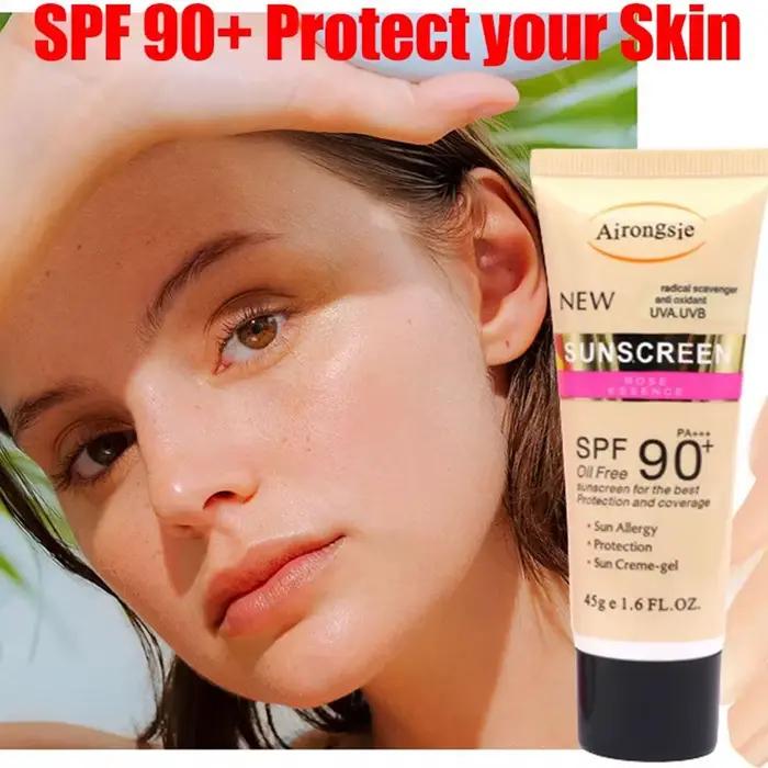 Crème solaire pour le visage et le corps