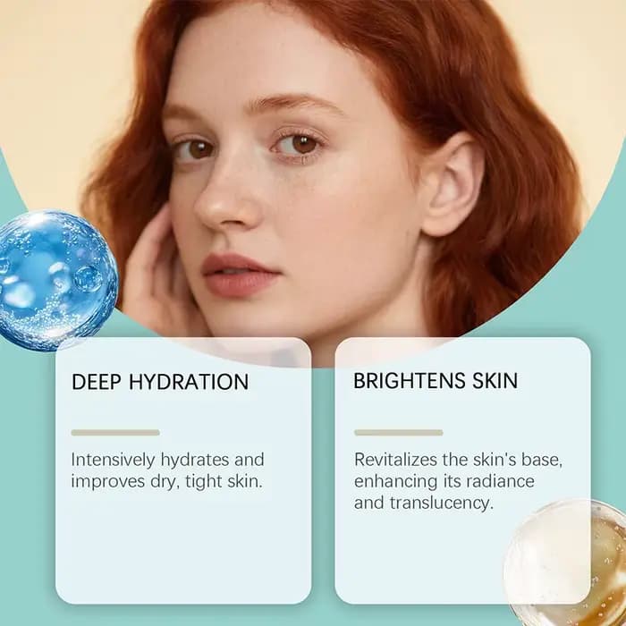 Nouvelle crème hydratante à l'acide hyaluronique