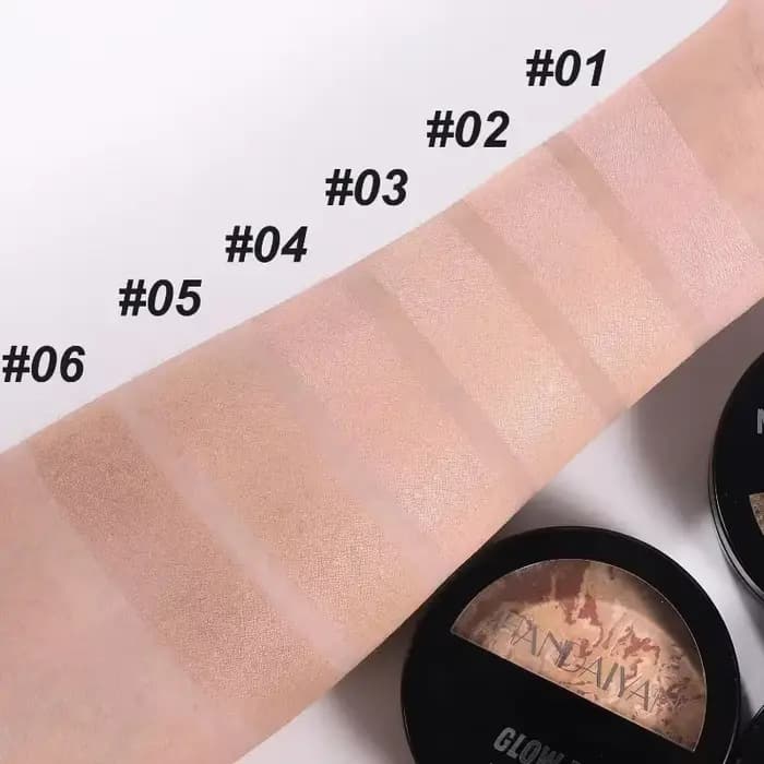Poudre de maquillage PMurcia pour le contrôle de l'huile du visage
