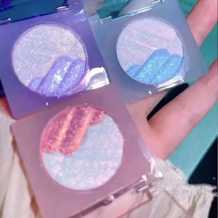 Palette de maquillage caméléon effet brillant Aurora Purple