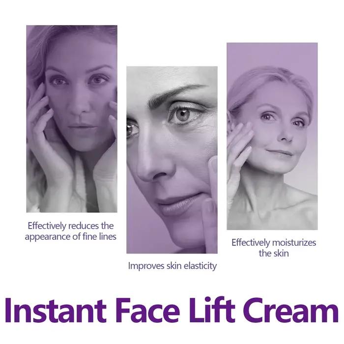 Crème de lifting instantanée