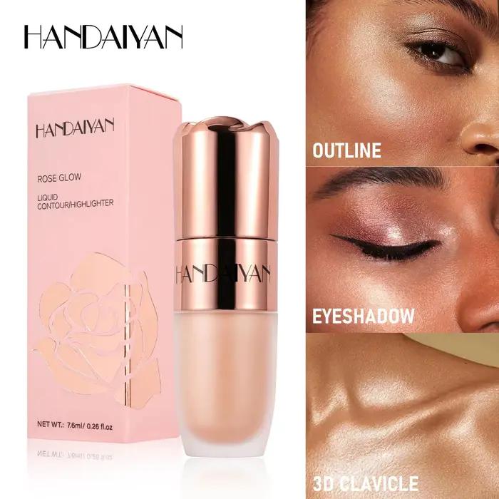 Stick illuminateur liquide Rose Glow
