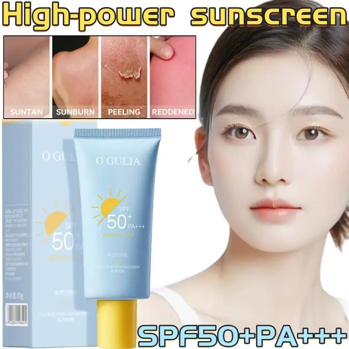 Crème solaire haute puissance 50g Texture claire