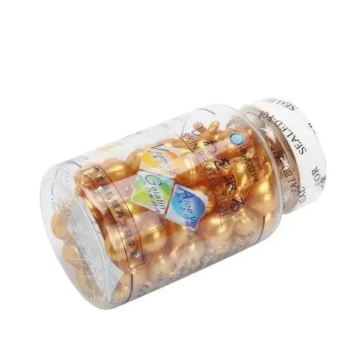 Capsules d'extrait de vitamine E pour rides instantanées