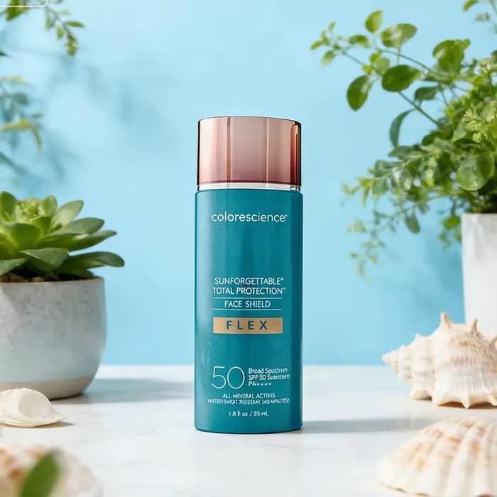 Colorescience Sunforgettable Total Protection Foundation Stick Classic SPF50+ Éclat Naturel Non Gras pour Tous Types de Peau