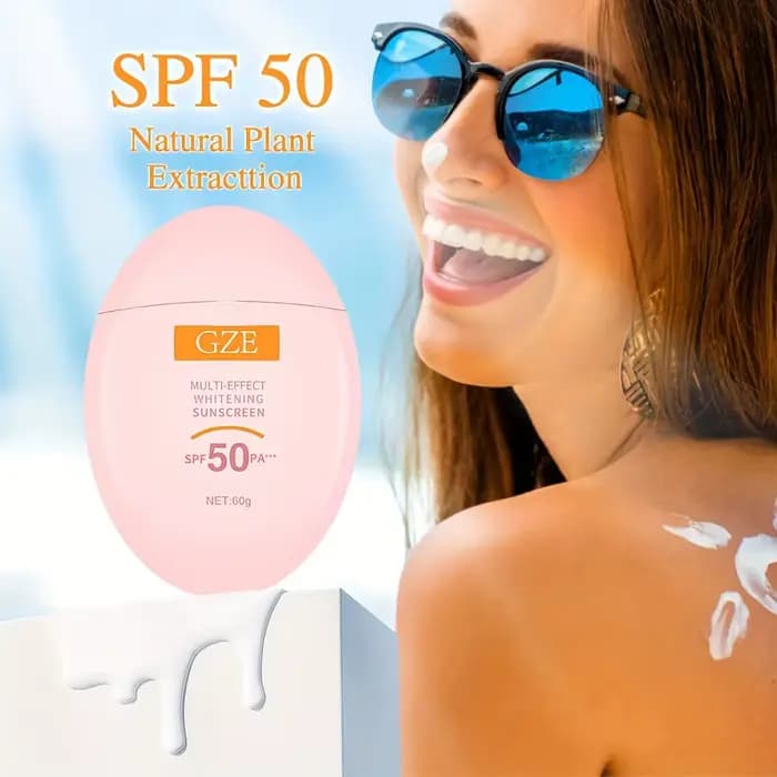 GZE LOTION SUNSCREEN MINERAL : SPF50 UVA UVB à large spectre