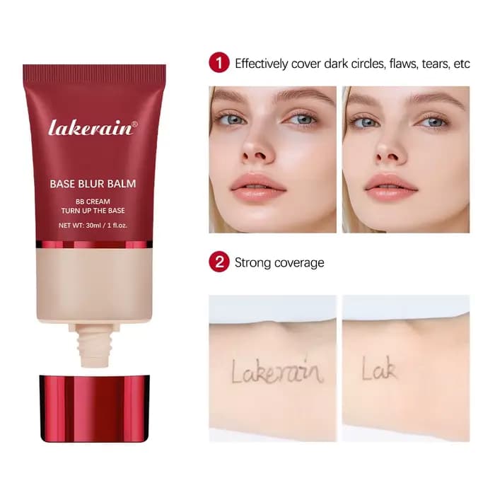 Tourner la BASE BLURRING FOUNDATION visage huile de contrôle longue durée fond de teint OS maquillage cosmétiques peau mate
