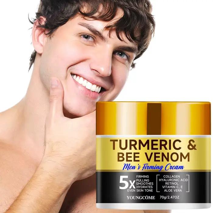 Crème raffermissante et hydratante au rétinol et au collagène pour hommes