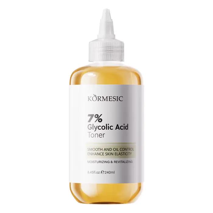 Solution tonifiante hydratante à l'acide glycolique 7% 240ml AHA Exfoliante