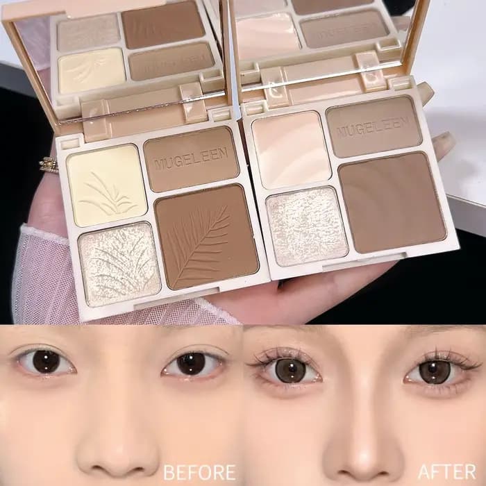 Palette de maquillage 4 couleurs : Enlumineur