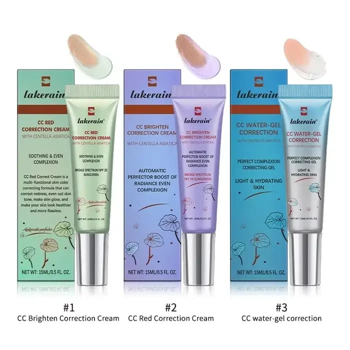 CC crème correctrice rouge apprêt hydratant imperméable Anti-transpiration maquillage avant correcteur durable femmes