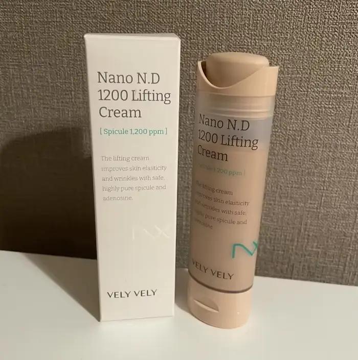 Crème liftante VELY VELY Nano N.D Spicule 1 200 ppm