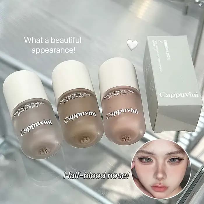 Crème d'ombre de Contour du visage gris marron