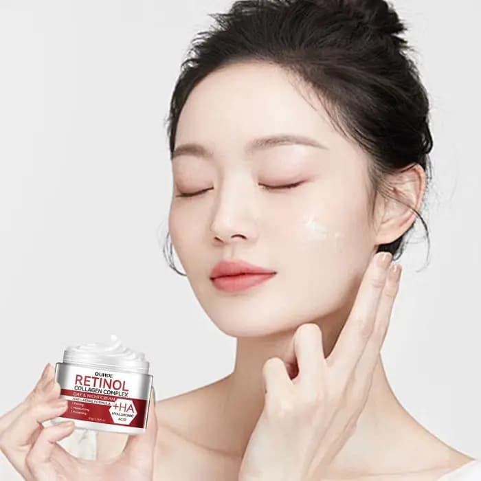Crème hydratante anti-rides pour le visage au rétinol