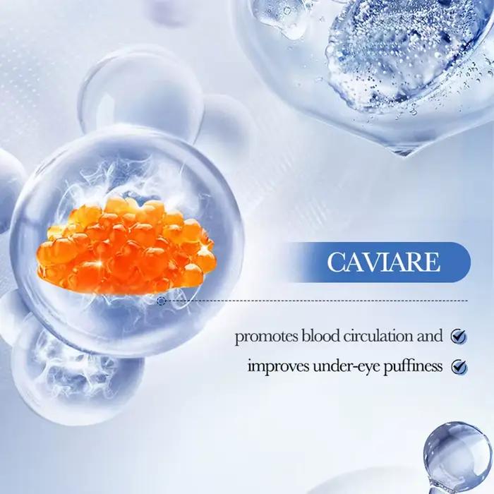 SADOER Caviar acide hyaluronique crème pour les yeux Anti cernes élimination