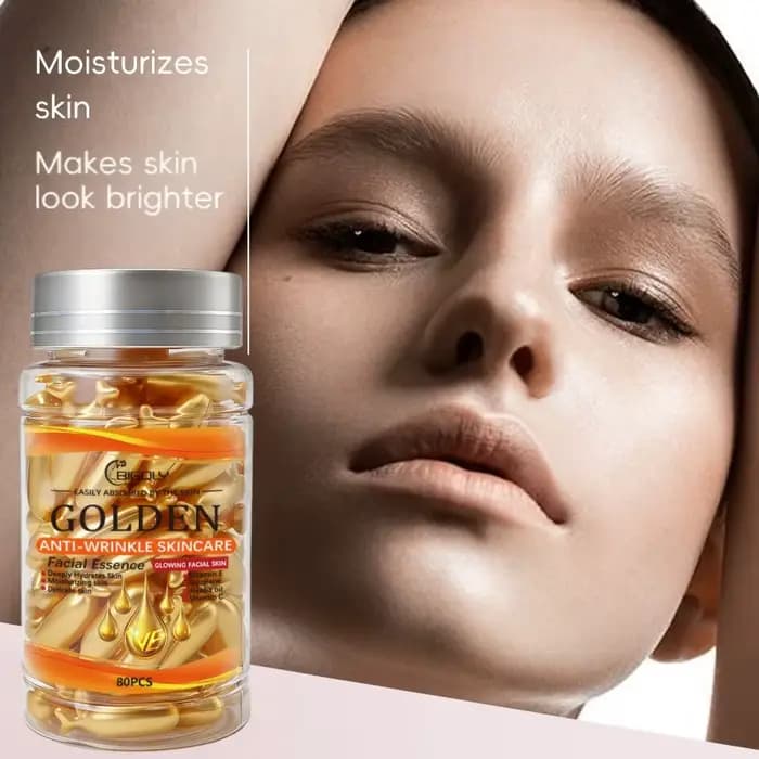 80 capsules de sérum anti-rides pour le visage