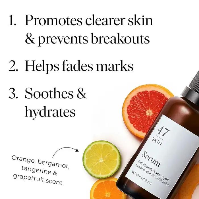 Lotion réparatrice pour le visage