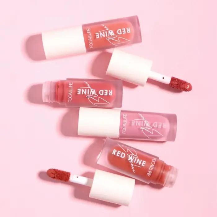 FOCALLURE fard à joues liquide 4 couleurs maquillage naturel visage Blush longue durée mat
