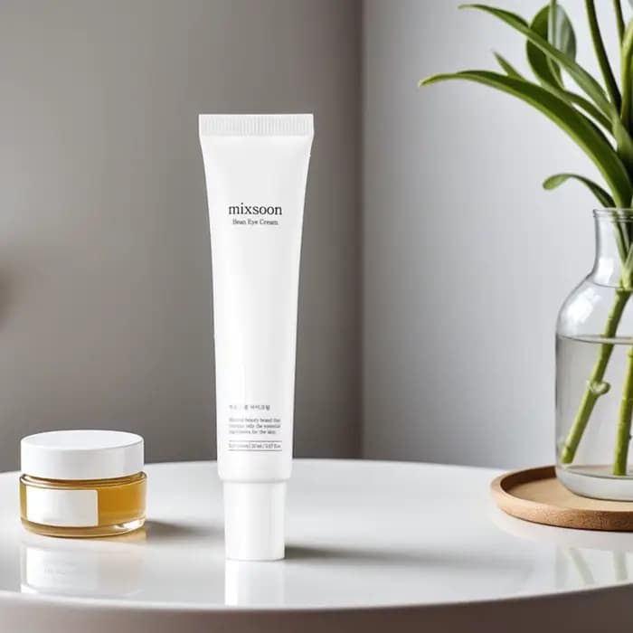 Crème raffermissante pour les yeux au soja