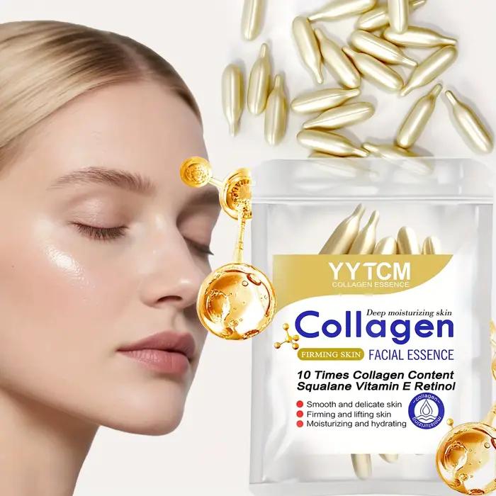 Essence raffermissante au collagène en capsules