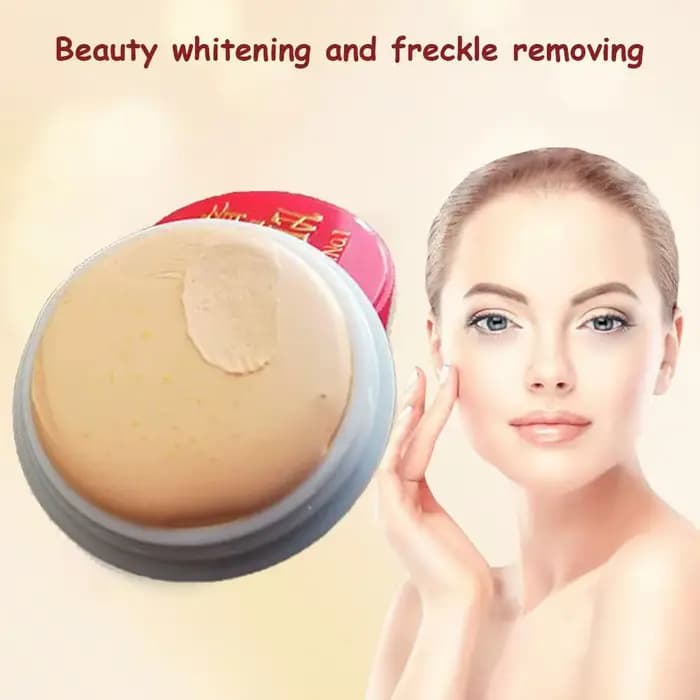 Crème à perles éclaircissante pour le visage