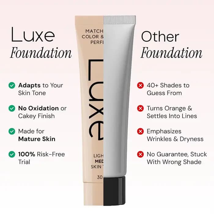 Fond de teint Luxe Skin‑Matching Color‑Change