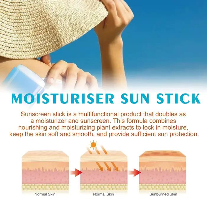 Crème solaire en stick SPF 50+ Protection UV Anti-oxydant