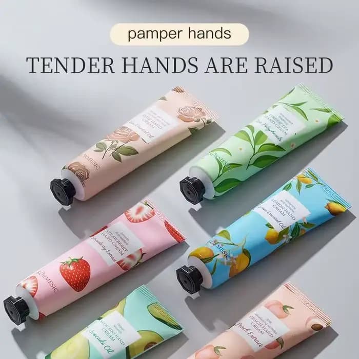 24 pièces de crème pour les mains