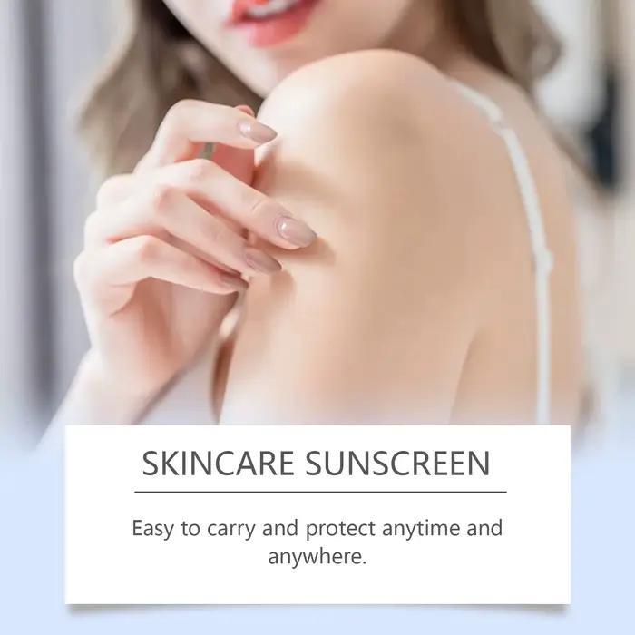 Bâton de Protection solaire SPF50 pour Peau Hydratée et Matifiée, Contrôle de L'Huile et Réparation des Coups de Soleil Occasions Extérieures et Cadeaux Idéals