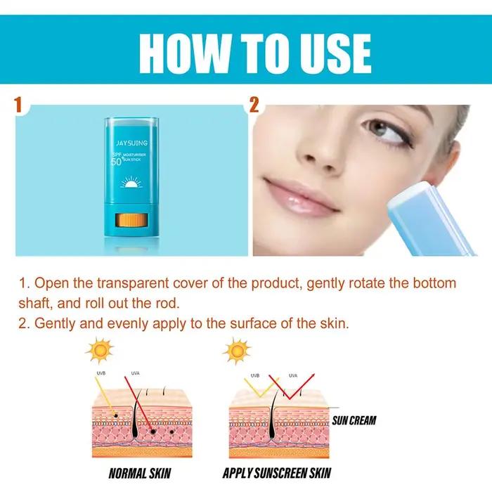 20g SP50 + crème solaire hydratante bâton protecteur du corps