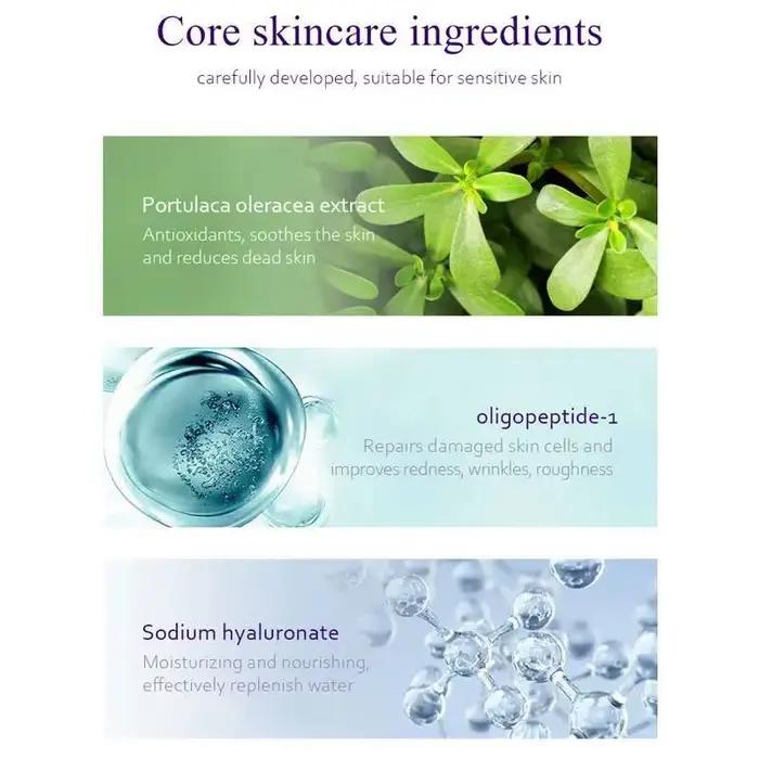 BELYN BERLY EGF sérum pour le visage 3 pièces pour réparation hydratante peau