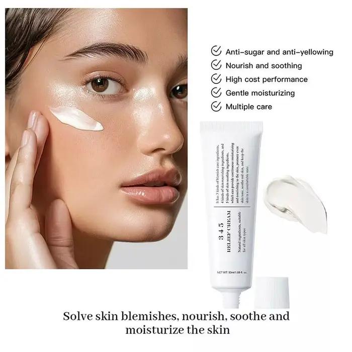 Crème Visage Antioxydante 345 : Renforce la Barrière Cutanée