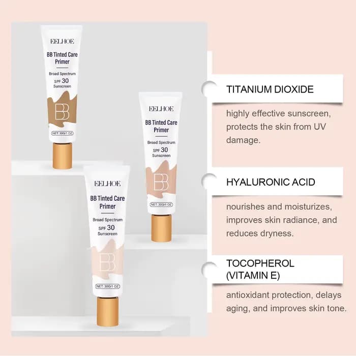 BB crème protectrice – Couverture pour les imperfections du visage