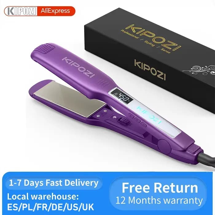 KIPOZI – fer plat professionnel en titane