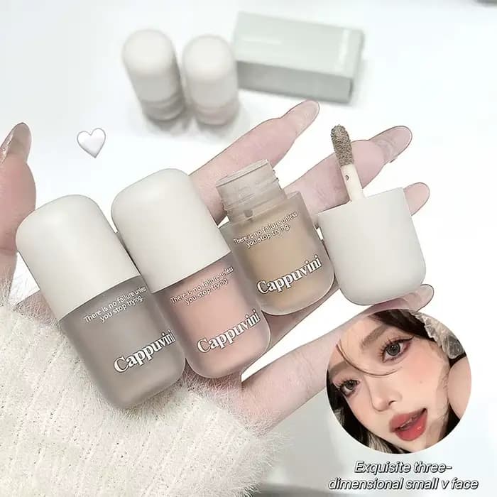 Crème d'ombre de Contour du visage gris marron