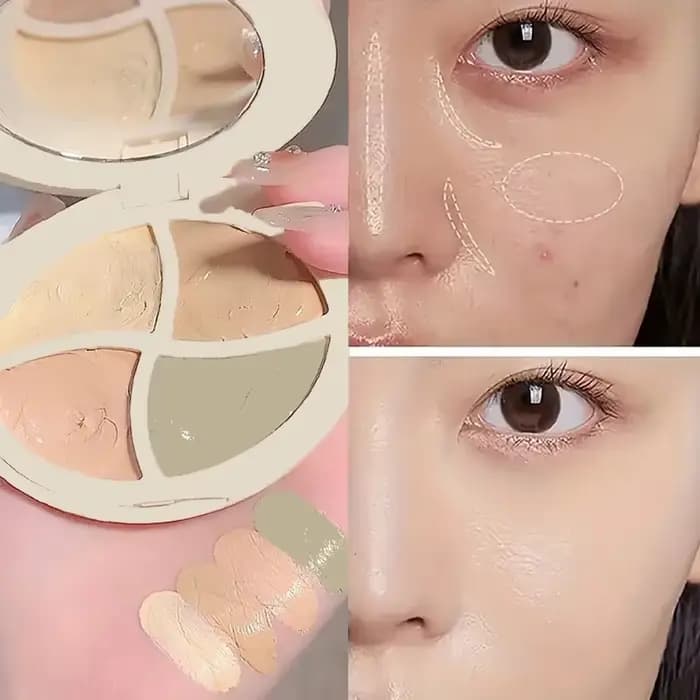 Palette de correcteurs imperméables 4 en 1