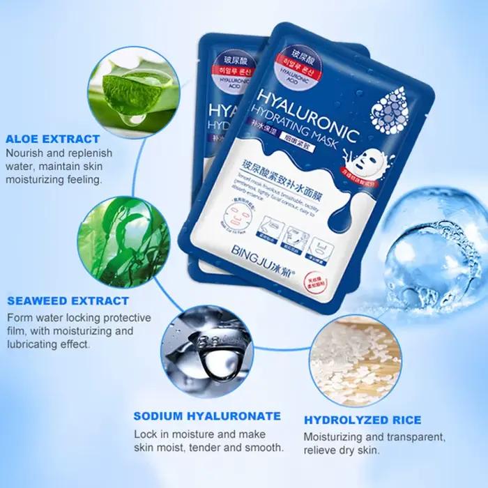Masque Facial à l'acide hyaluronique