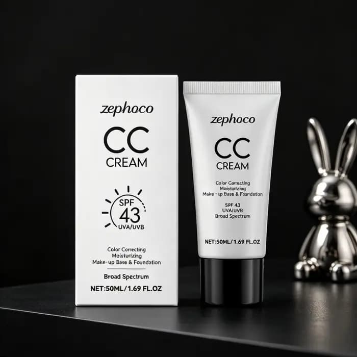 Crème CC Zephoco, couvre les imperfections