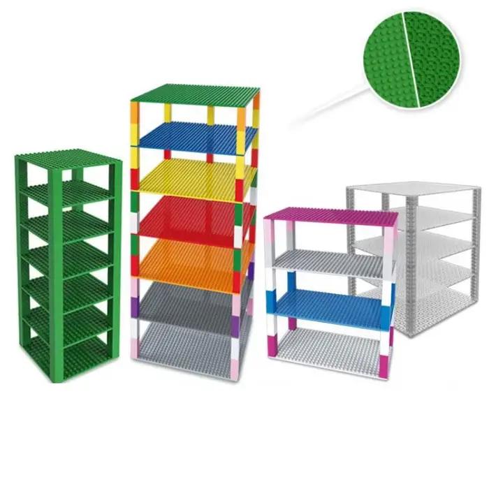 Plaques de Base Double Face en Plastique, Petites Briques, Compatibles avec LePetrol, décennie s de Construction, Jouets