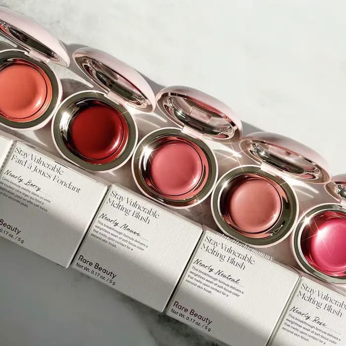 Rare beauté doux pincement liquide Contour Blush crème bronzant bâton plus élevé luminiseur de lumière mettre en évidence tactile surligneur brillant à lèvres
